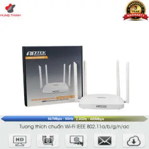 Modem wifi APTek A134GHU AC1300 25 aptek wireless router a134ghu ac1300 5