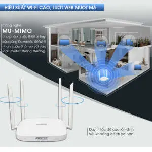 Modem wifi APTek A134GHU AC1300 21 APTEK Wireless Router A134GHU AC1300