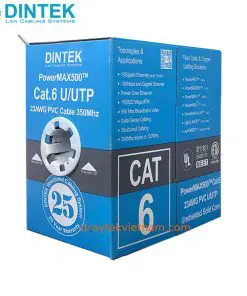 Cáp mạng CAT6 UTP 305m Dintek 1101-04032-Taiwan 9 cap mang cat6 utp 305m dintek 1101 04032 3