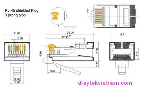Đầu mạng RJ45 CAT.6 Dintek (1501-88027) 9 dau mang rj45 cat 6 dintek 1501 88027 12