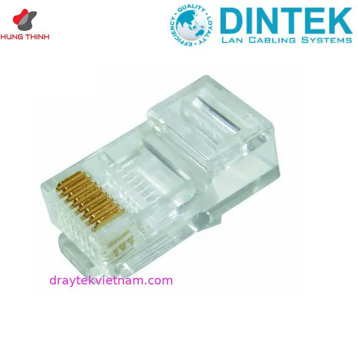 Đầu mạng RJ45 CAT.6 Dintek (1501-88027) 2 dau mang rj45 cat 6 dintek 1501 88027 2