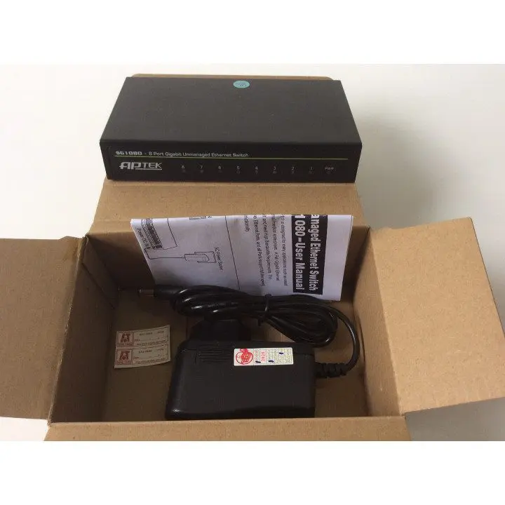 APTEK Switch SG1080-8 Port Gigabit