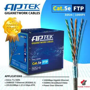 Cáp mạng APTek Cat5e FTP Copper (530-2113-2) 12 Cáp mạng APTek Cat5e FTP Copper (530-2113-2)