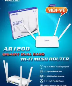 Router Wifi APTek AR1200 AC1200 Dual Band