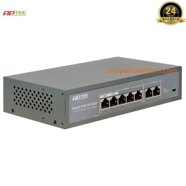 Switch PoE APTek SF1052P 5 Port Unmanaged 2 switch poe aptek sf1052p 2