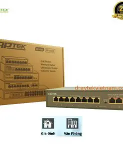 Switch PoE APTek SF1082FP 8 Port Unmanaged