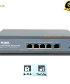 Switch PoE APTek SG1041P 4 Port Gigabit Unmanaged