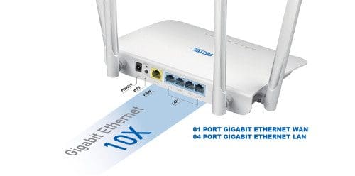 Router Wifi APTek AR1200 AC1200 Dual Band